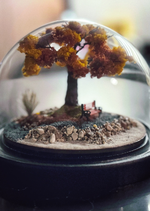 Осенний пляж